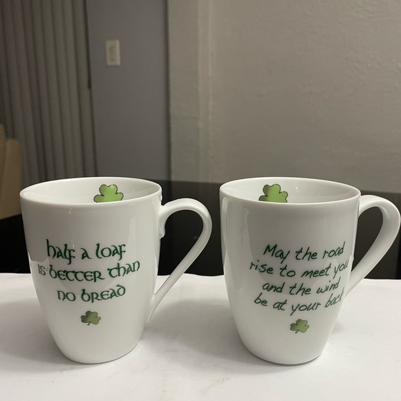 Blarney Irish Mugs - set of two - Picture 3 of 6